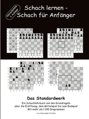 cover image of Schach lernen--Schach für Anfänger--Das Standardwerk